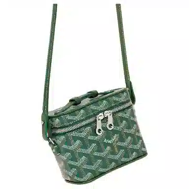 GOYARD Muse Mini Pouch Green