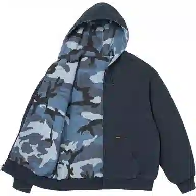 Supreme FW25 Reversible Work Zip Up Hoodie