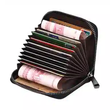 Playboy PVC Card Holder Black