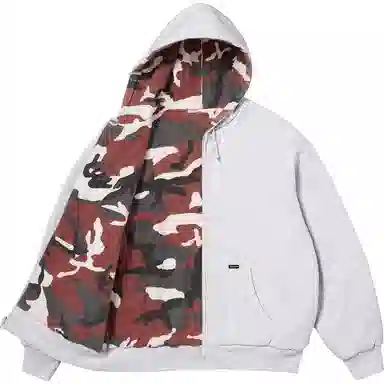 Supreme FW25 Reversible Work Zip Up Hoodie
