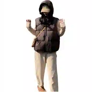 思蓓儿 时尚舒适通勤简约棉服 女款