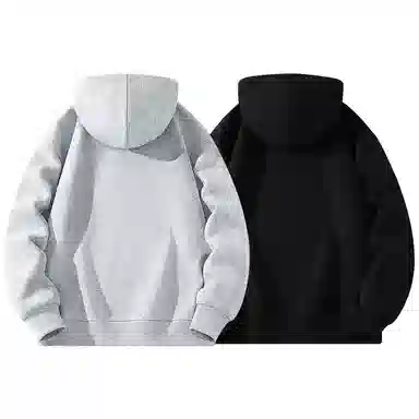 MINISO Retro Half-Zip Hoodie Set