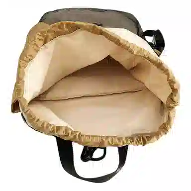 Kakashu Nylon Backpack White/Black