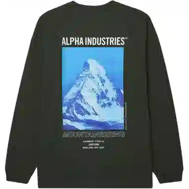 Alpha Industries Relaxed Long Sleeve T-Shirt