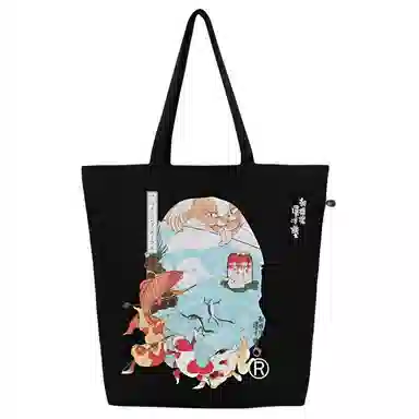A BATHING APE x UKIYO-E - TOTE BAG