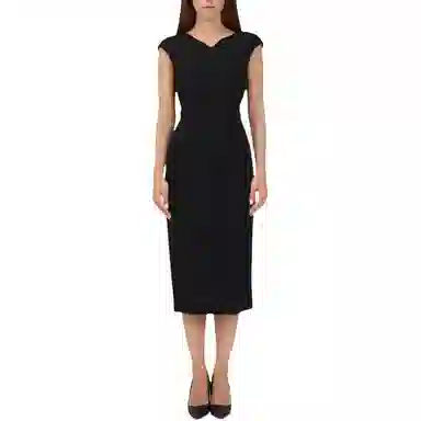 MaxMara Studio Black Maxi Dress