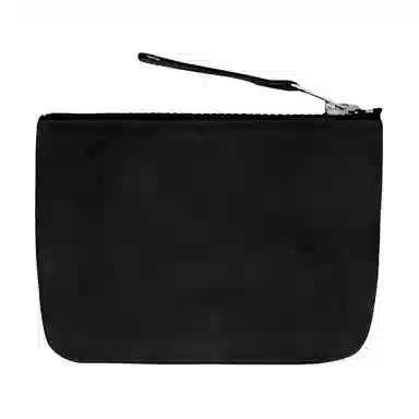 Stussy Classic Logo Canvas Wallet Black