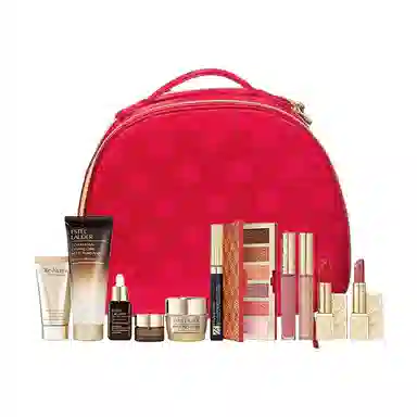 雅诗兰黛 魅力眼影盘唇膏彩妆套装 舒缓,保湿 十二件套