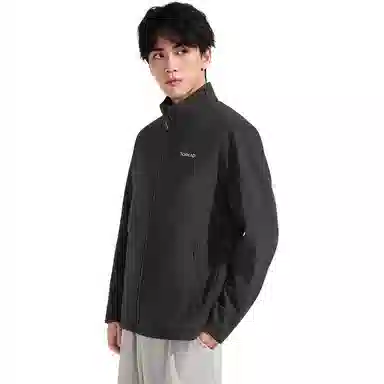 探路者  秋冬立领耐磨  软壳衣