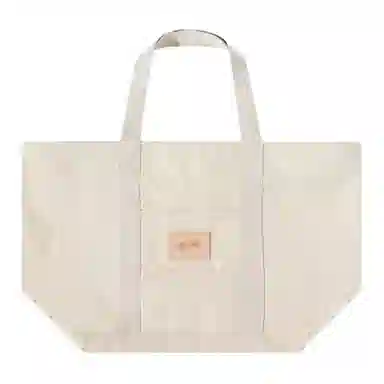 Vans Patch Logo Tote Bag Cream