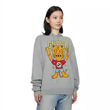 Gucci SS22 Cat Print Hoodie