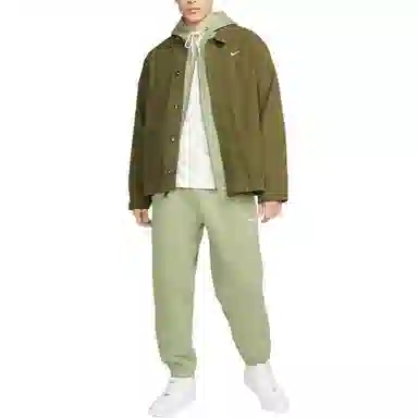 Nike Solo Swoosh Hoodie Green