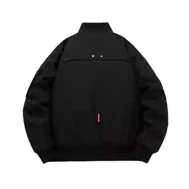 The Simpsons Streetwear Graffiti Embroidered Down Jacket