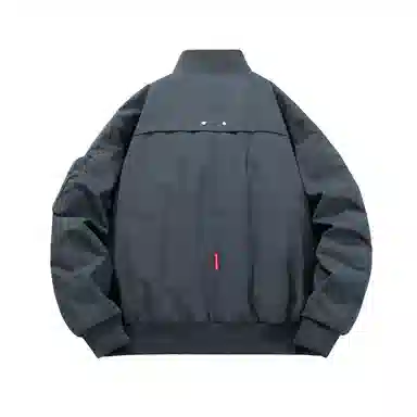 The Simpsons Streetwear Graffiti Embroidered Down Jacket