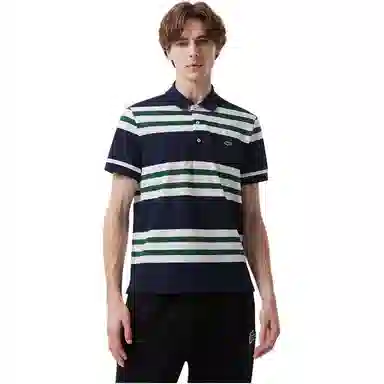 Lacoste Polo Navy White Green