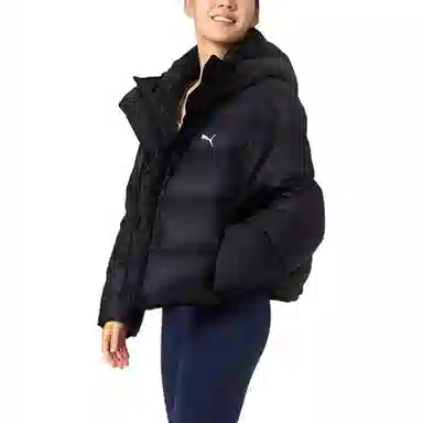 PUMA Down Jacket Hooded Black