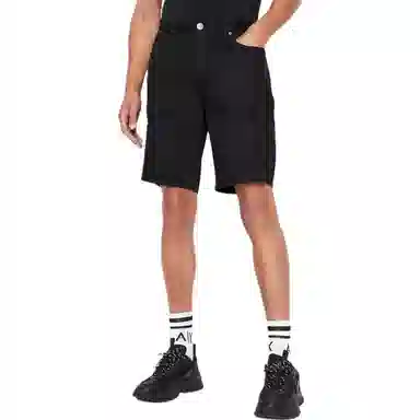 Emporio Armani SS23 Black Shorts