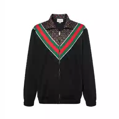 Gucci GG Star Print Knit Jacket