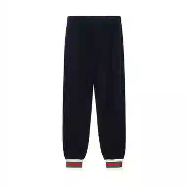GUCCI SS23 Logo Drawstring Sweatpants Black
