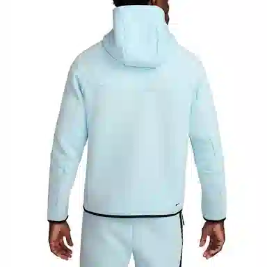 Nike Tech Hoodie Glacier Blue Black