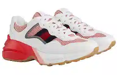 Gucci Rhyton White Red Pink