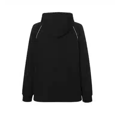 Gucci FW21 Half-Zip Hoodie Black