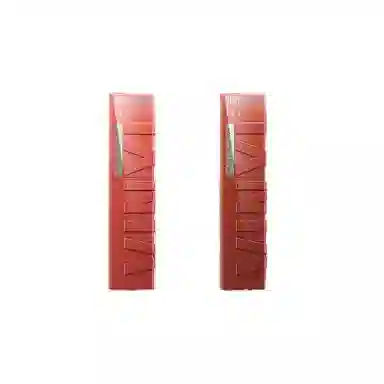 美宝莲 纽约锁吻棒持久不掉色双支装 素颜显白