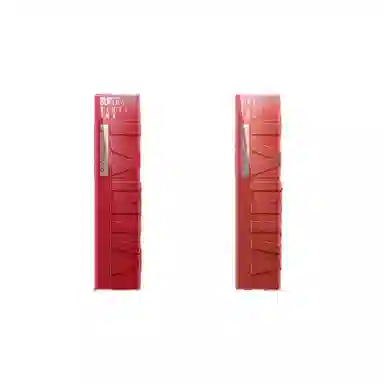 美宝莲 纽约锁吻棒持久不掉色双支装 素颜显白