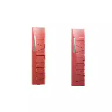 美宝莲 纽约锁吻棒持久不掉色双支装 素颜显白