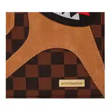 Sprayground Shark Logo Brown