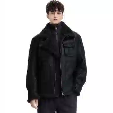 WILD LEADER Vintage Biker Jacket Khaki