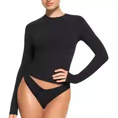 SKIMS Cotton Jersey Soot