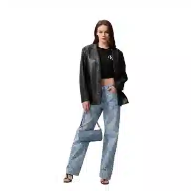 Calvin Klein Denim Shoulder Bag