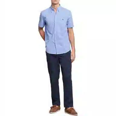 Polo Ralph Lauren SS24 Pony Logo Shirt Blue