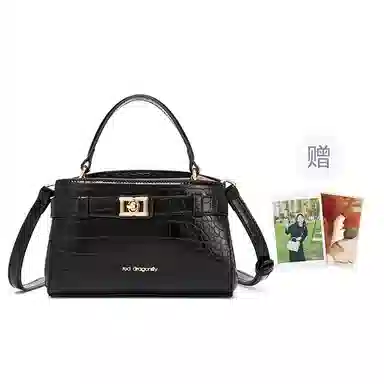 红蜻蜓 简约高级感百搭时尚通勤 牛皮 手提包 女款 多色