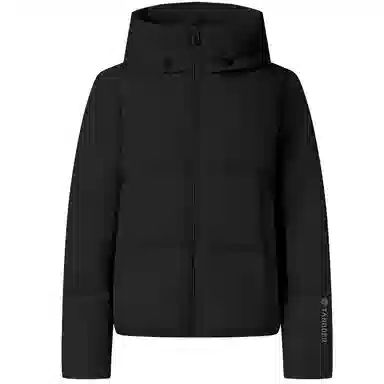 坦博尔 时尚百搭潮流纯色长袖通勤面包羽绒服 女款