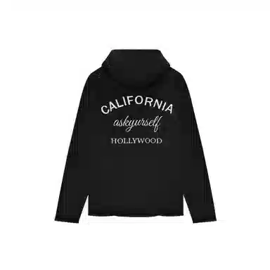 Askyurself Hollywood Zipper Hoodie Black