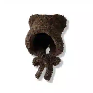Youwei Plush Koala Ear Knit Hat