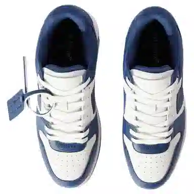OFF-WHITE Out Of Office Low Sneakers White Blue