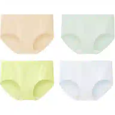 健将 纯棉三角透气中腰夏季内裤 女款