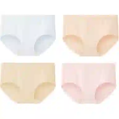 健将 纯棉三角透气中腰夏季内裤 女款