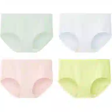 健将 纯棉三角透气中腰夏季内裤 女款