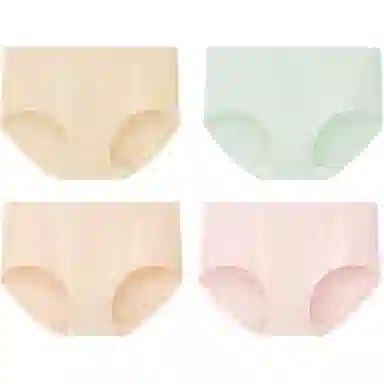 健将 纯棉三角透气中腰夏季内裤 女款