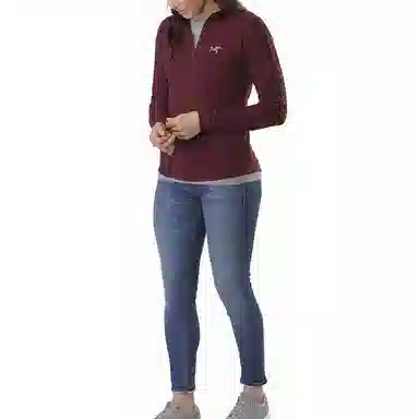 Arcteryx DELTA LT Zip Neck Logo