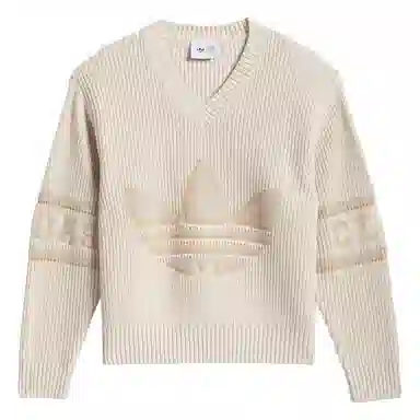 adidas Originals CLOT FW25 SST Crochet TT V-Neck Sweater