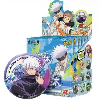 卡游 咒术回战角色 第二弹 极彩艺术 徽章 吧唧胸针