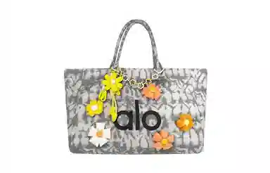 alo yoga Denim Star Tote Bag