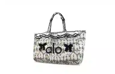 alo yoga Denim Star Tote Bag