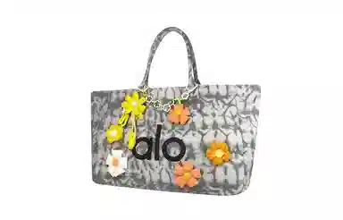 alo yoga Denim Star Tote Bag