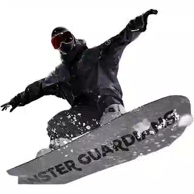 Monster Guardians Ski Jacket Black